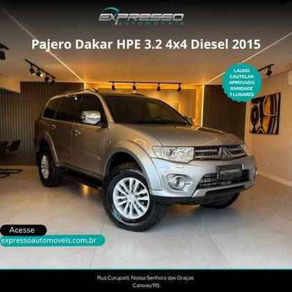 MITSUBISHI PAJERO DAKAR 3.5 HPE 7 LUGARES 4X4 V6 24V FLEX 4P AUTOMÁTICO